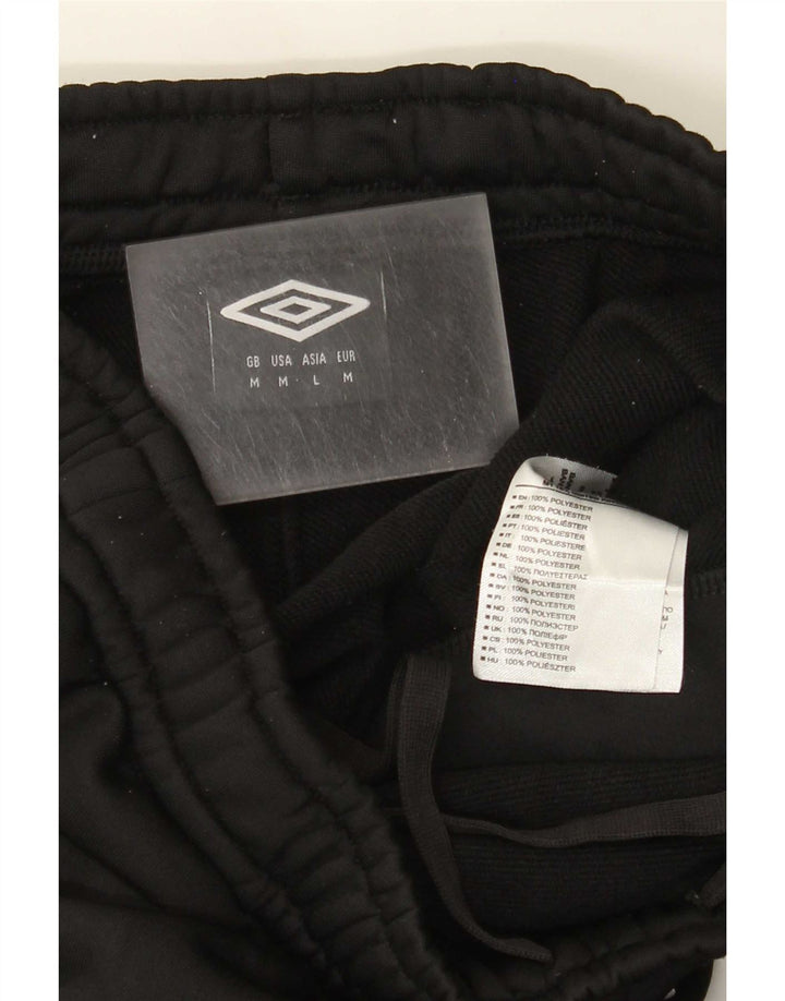 Umbro Mens Tracksuit Trousers Medium Black