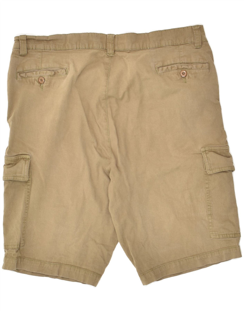 SEA BARRIER Mens Cargo Shorts IT 58 4XL W38 Beige Cotton | Vintage Sea Barrier | Thrift | Second-Hand Sea Barrier | Used Clothing | Messina Hembry 