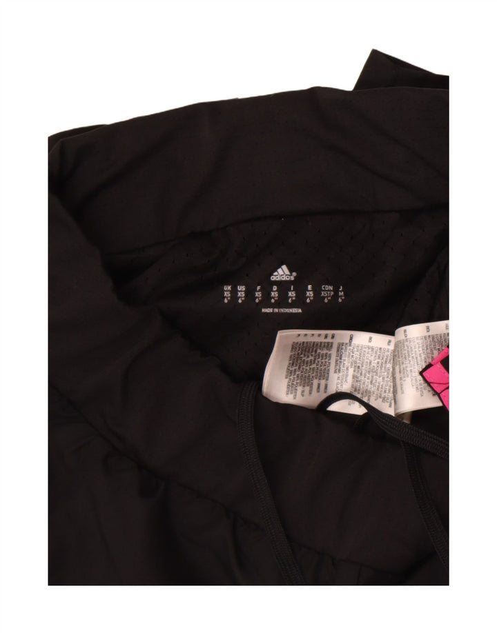 Adidas Womens Sport Shorts UK 6 XS Black Polyester