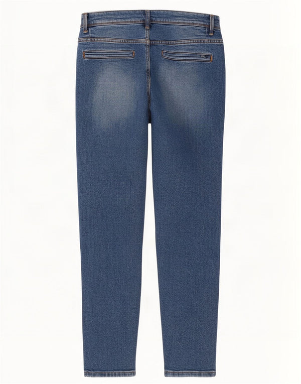 Zara Mens Distressed Skinny Jeans EU 38 Small W30 L30 Blue