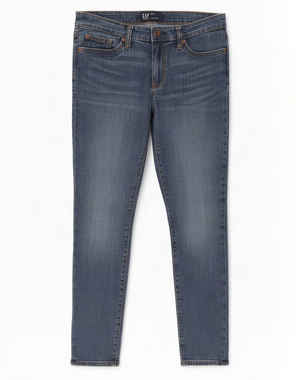 Gap Womens Legging Cropped Jeans W30 L25 Blue Cotton