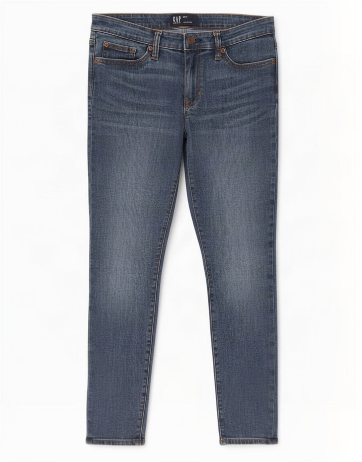 Gap Womens Legging Cropped Jeans W30 L25 Blue Cotton