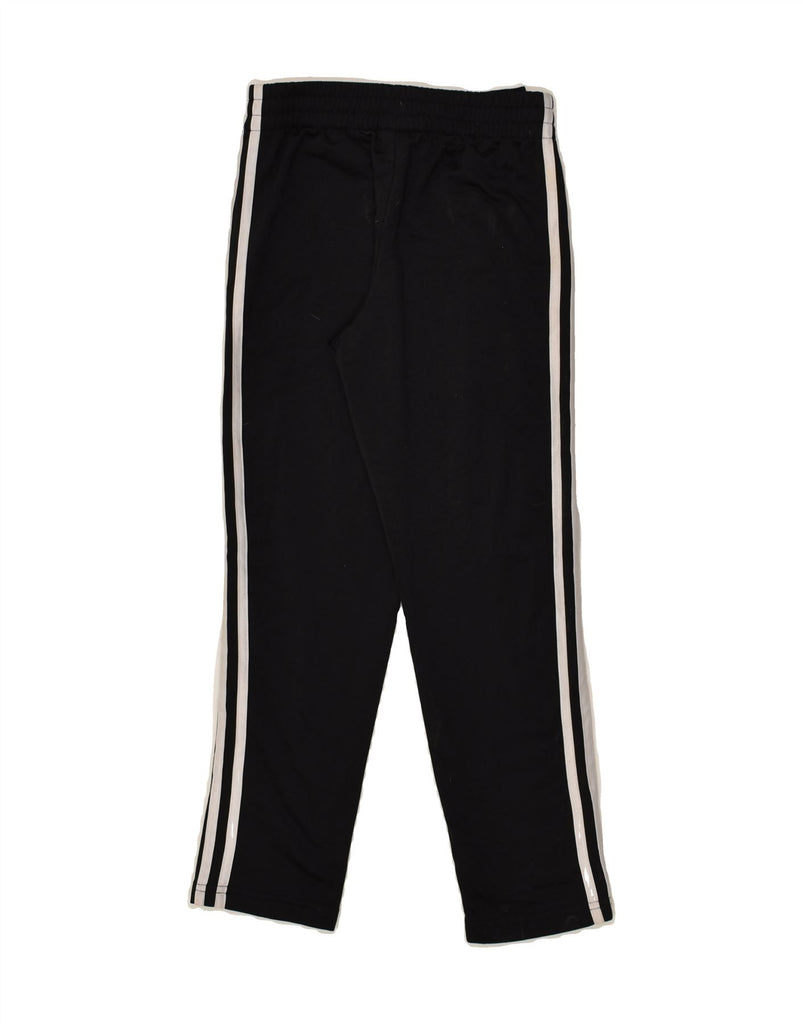 ADIDAS Boys Tracksuit Trousers 7-8 Years Small Black Polyester | Vintage Adidas | Thrift | Second-Hand Adidas | Used Clothing | Messina Hembry 