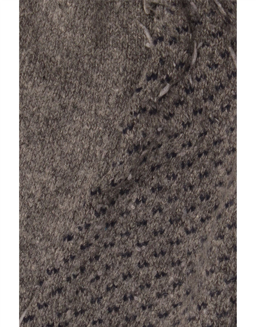 White Stuff Mens Crew Neck Jumper Sweater XL Grey Spotted Lambswool