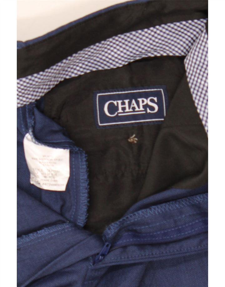 Chaps Boys Straight Chino Trousers 15-16 Years W26 L28 Navy Blue Polyester
