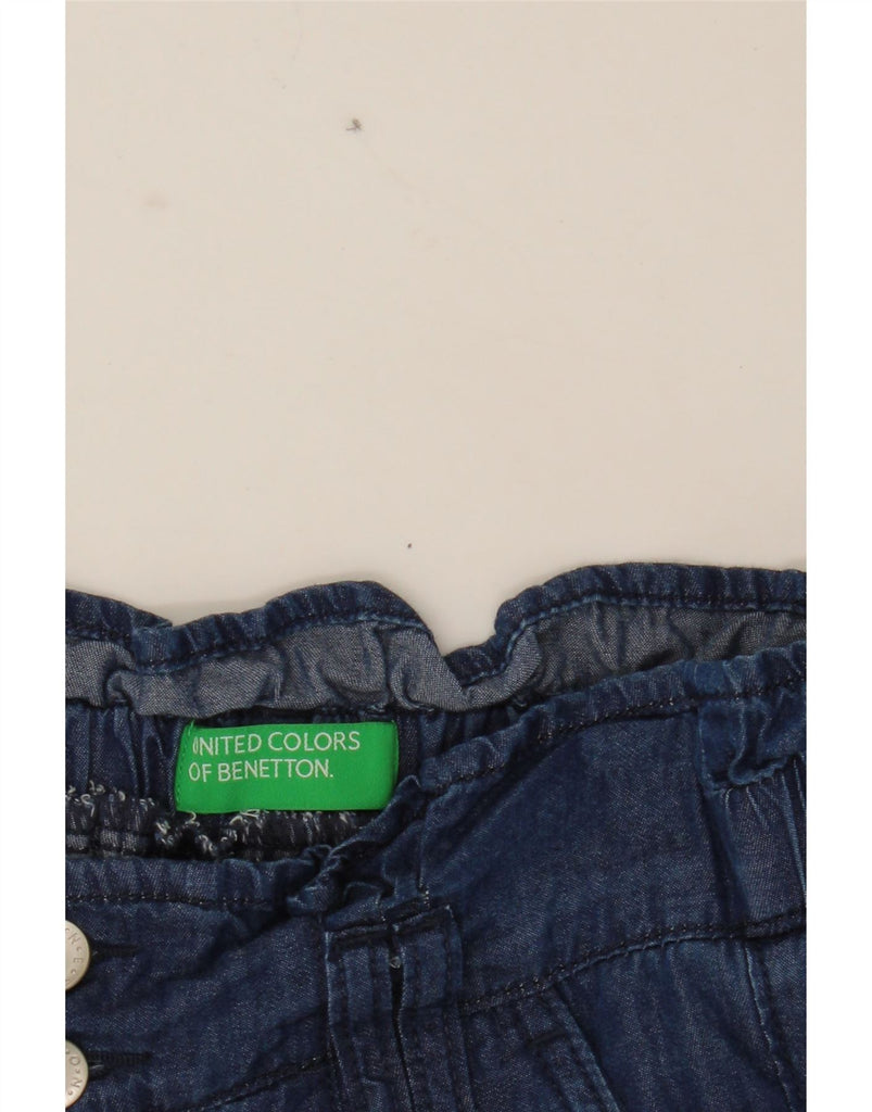 BENETTON Womens Cropped Jeans Small W28 L24 Blue Cotton Vintage Benetton and Second-Hand Benetton from Messina Hembry 