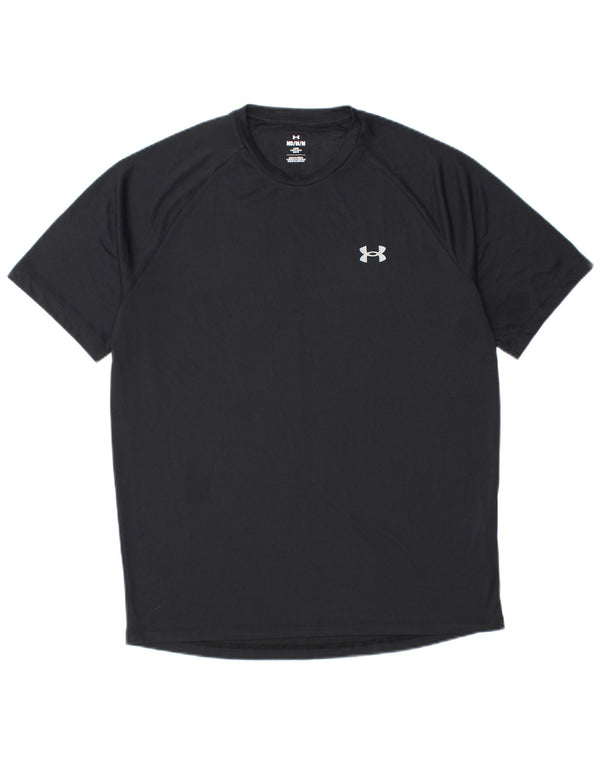 UNDER ARMOUR Mens Graphic T-Shirt Top Medium Black