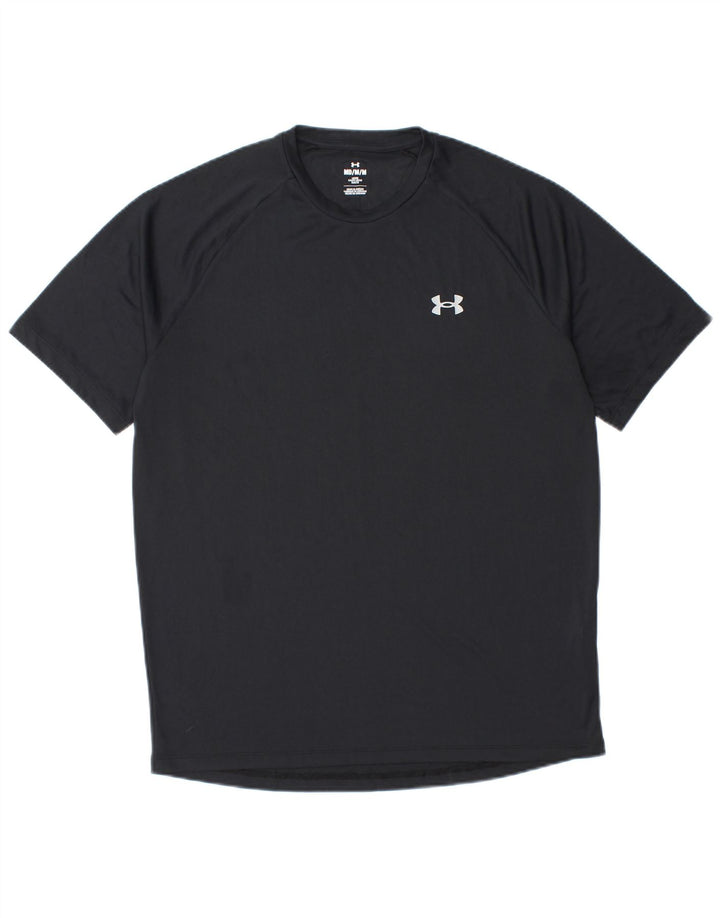 UNDER ARMOUR Mens Graphic T-Shirt Top Medium Black