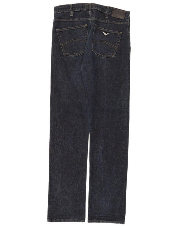 Armani Jeans Womens Straight Jeans W33 L34 Navy Blue
