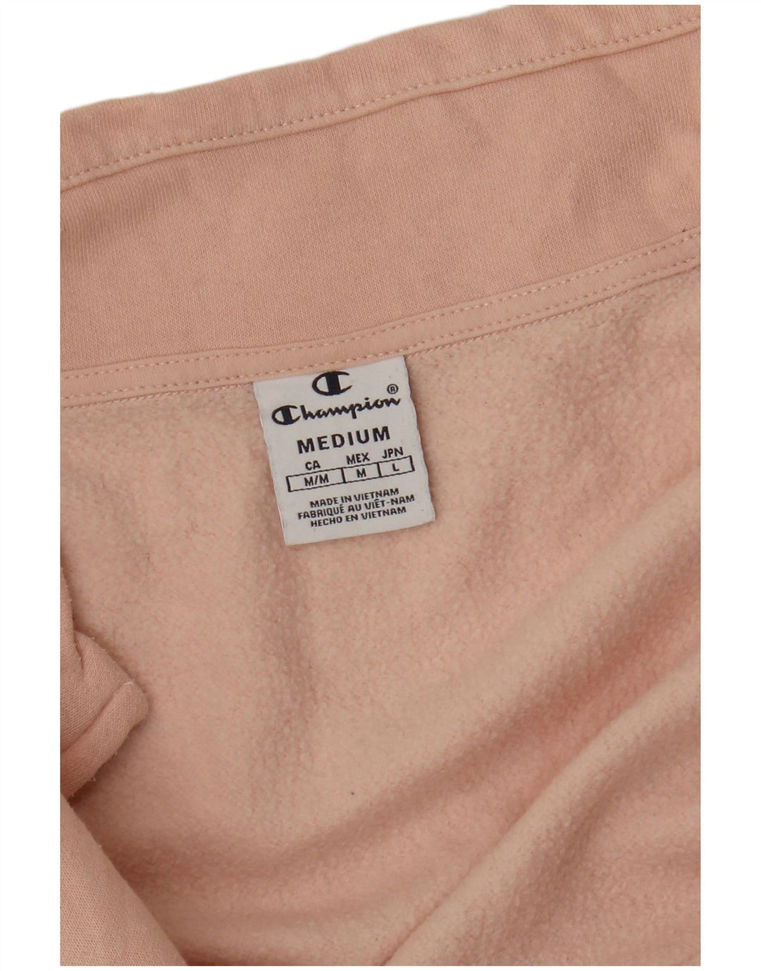 CHAMPION Womens Tracksuit Top Jacket UK 14 Medium Pink