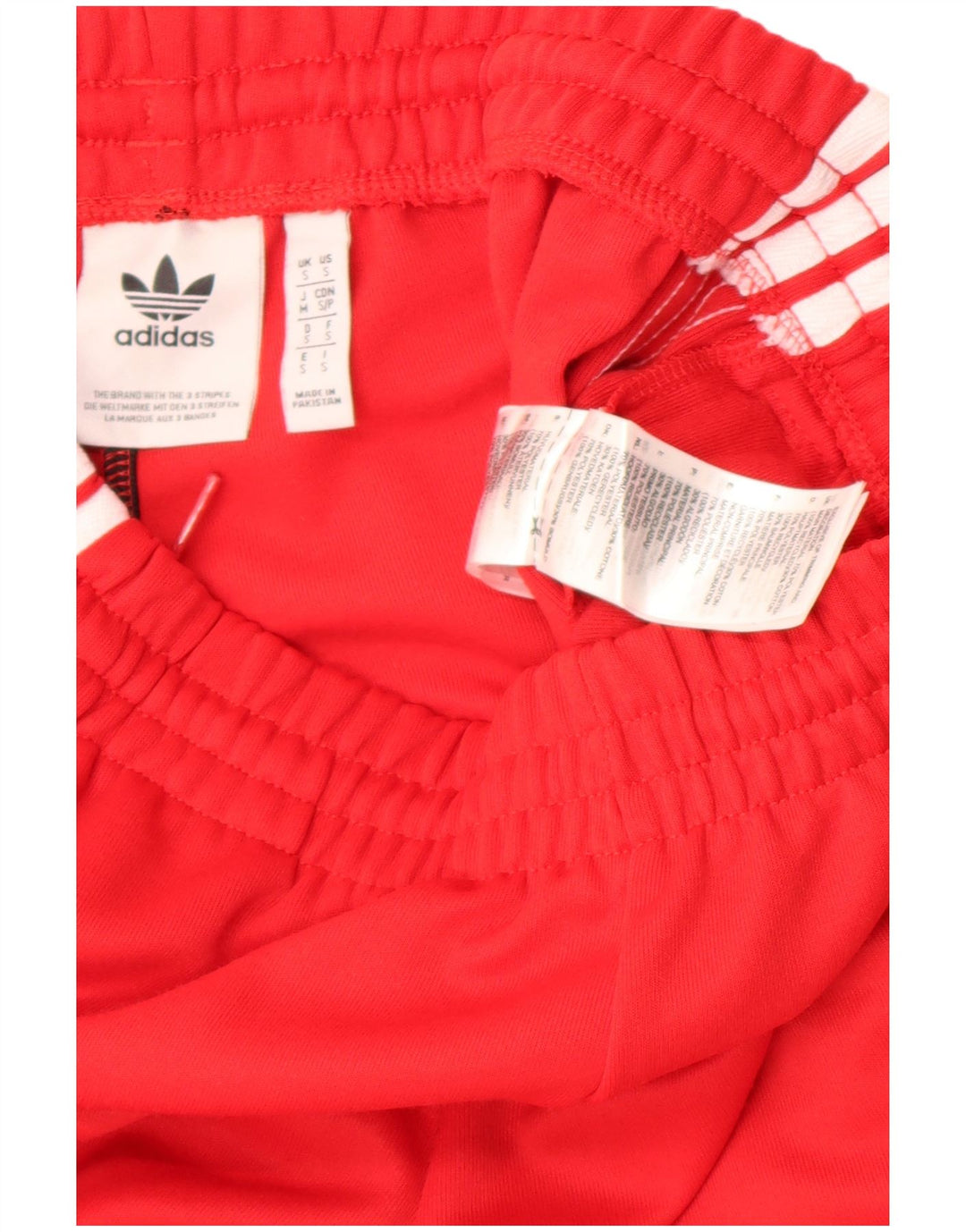 Adidas Mens Tracksuit Trousers Joggers Small Red Polyester