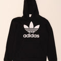 Girls Graphic Hoodie Jumper 11-12 Years Vintage Adidas and Second-Hand Adidas from Messina Hembry 