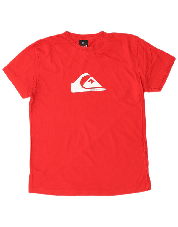 Quiksilver Mens Graphic T-Shirt Top Medium Red