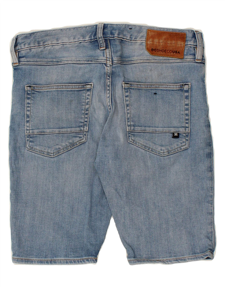 DC Mens Denim Shorts W30 Medium Blue Cotton Vintage DC and Second-Hand DC from Messina Hembry 