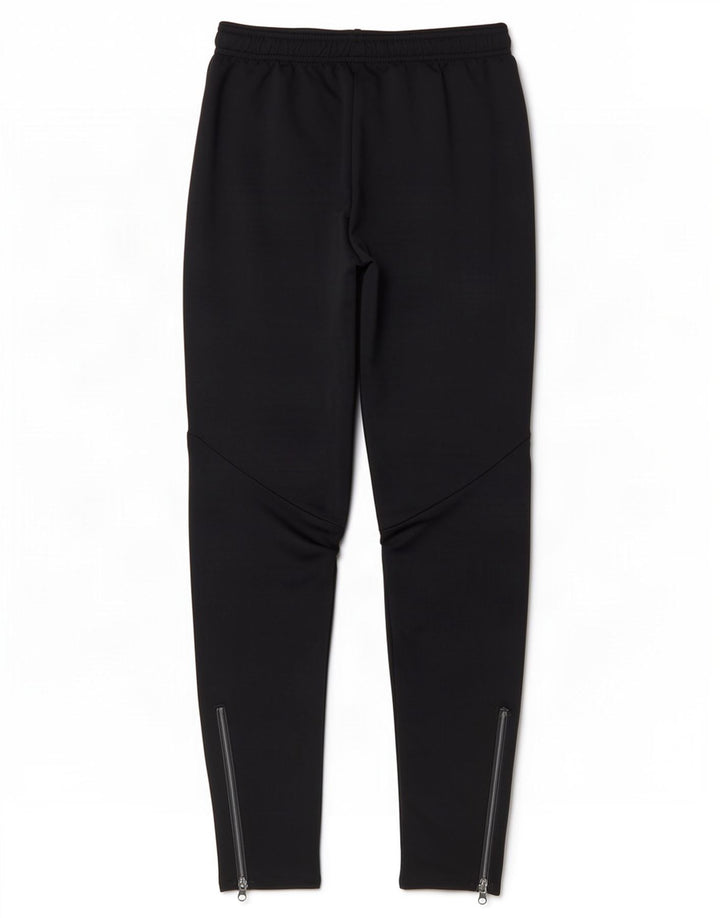 Nike Womens Dri Fit Slim Tracksuit Trousers UK 10 Small Black Polyester