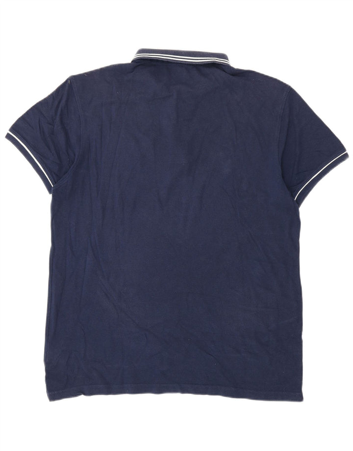 Colmar Mens Polo Shirt XL Navy Blue Cotton