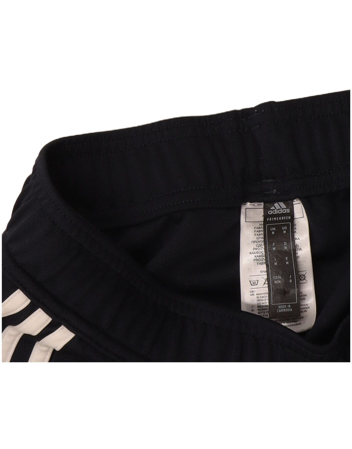 Adidas Mens Aeroready Tracksuit Trousers Medium Navy Blue Polyester