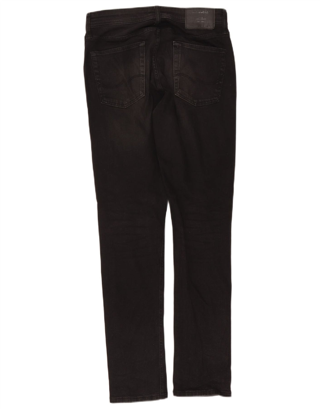 Jack & Jones Mens GLENN Slim Jeans W30 L32 Grey Cotton