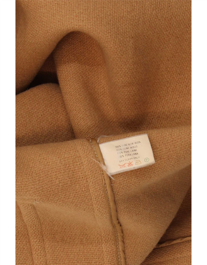 Invertere Mens Hooded Duffle Coat UK 38 Medium Beige New Wool
