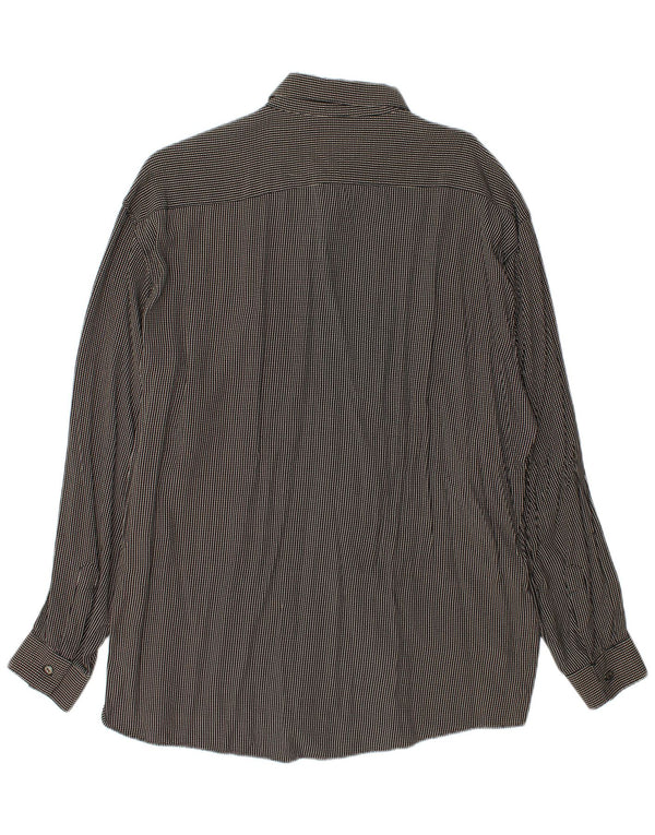 Tipo' S Mens Shirt XL Black Striped