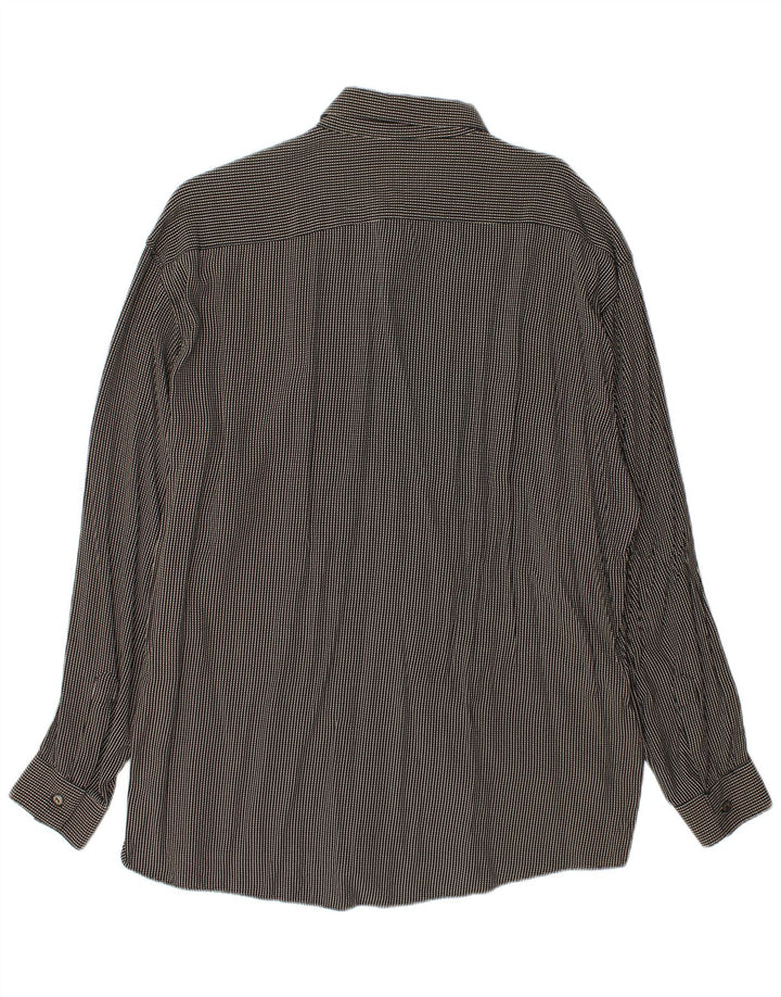 Tipo' S Mens Shirt XL Black Striped
