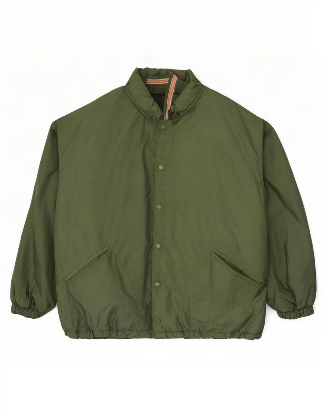 Tom Tailor Mens Loose Fit Graphic Windbreaker Jacket UK 40 Large Green