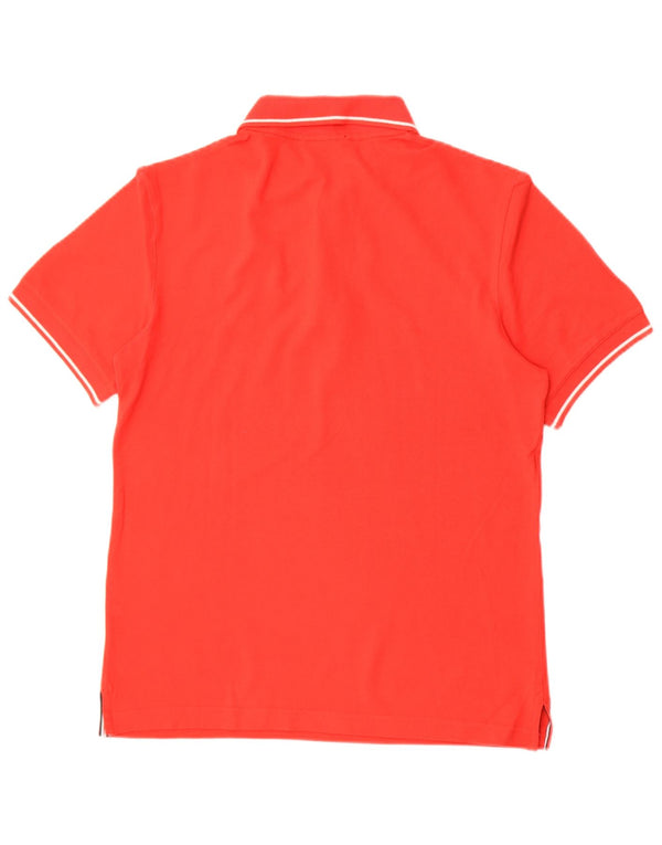 Sergio Tacchini Mens Polo Shirt Small Red Cotton