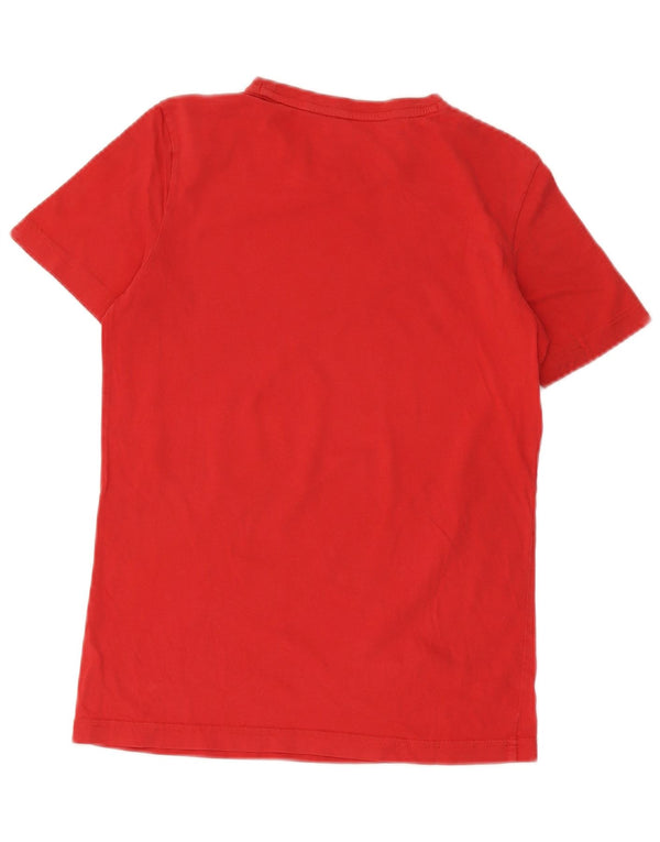 Puma Boys Graphic T-Shirt Top 13-14 Years Red