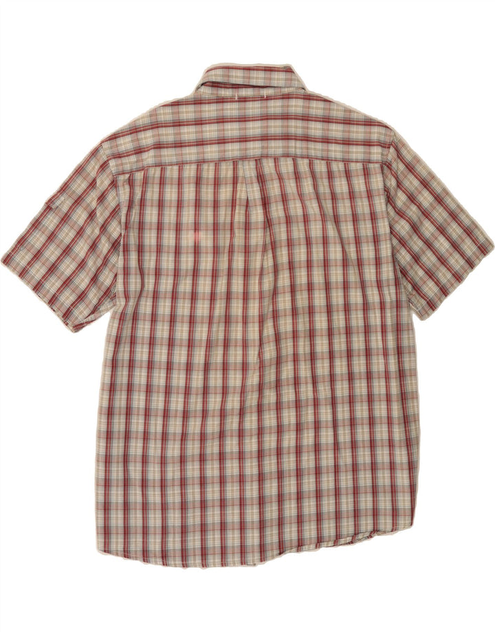 WRANGLER Mens Short Sleeve Shirt 2XL Red Check Cotton Vintage Wrangler and Second-Hand Wrangler from Messina Hembry 
