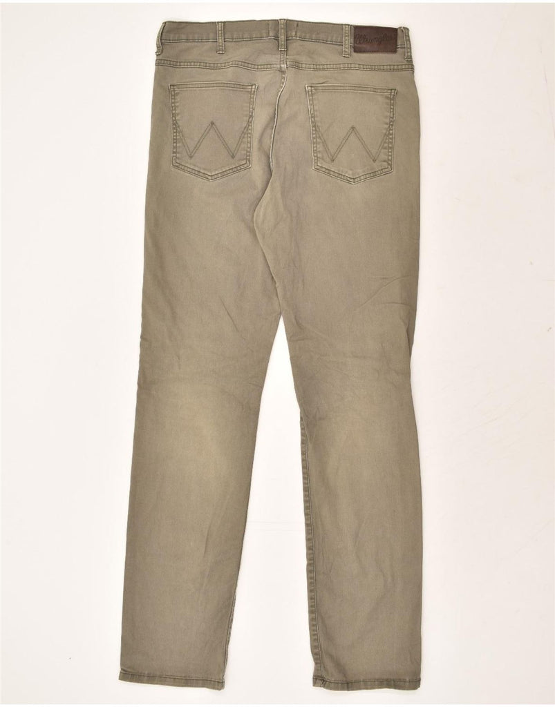WRANGLER Mens Arizona Slim Jeans W34 L34 Grey Cotton | Vintage Wrangler | Thrift | Second-Hand Wrangler | Used Clothing | Messina Hembry 