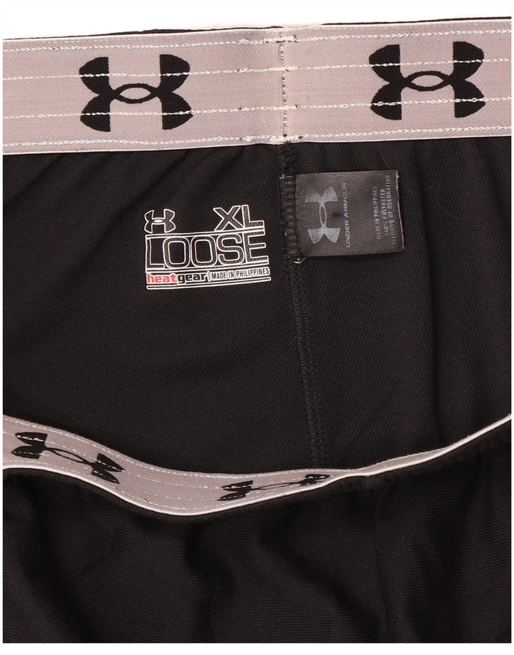 Under Armour Mens Sport Shorts XL Black Colourblock
