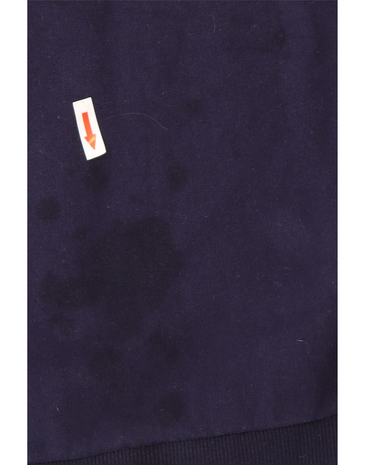 Superdry Mens Graphic Sweatshirt Jumper XL Navy Blue Cotton