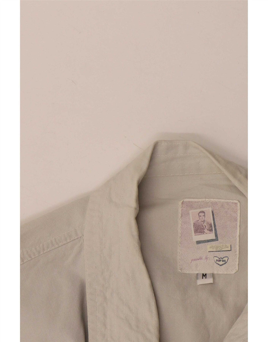 POP 84 Mens Bomber Jacket UK 38 Medium Beige