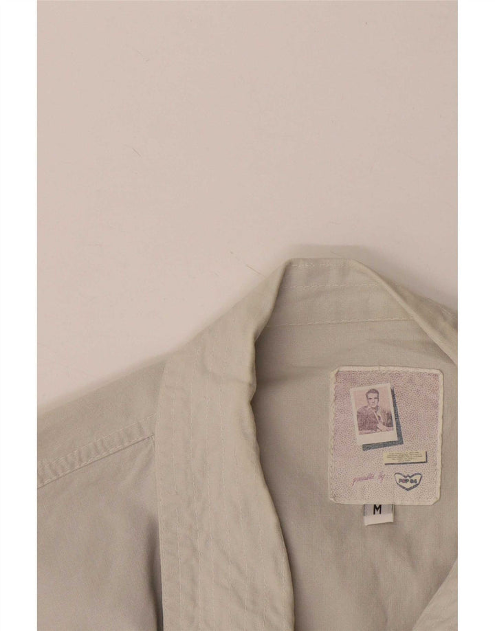 POP 84 Mens Bomber Jacket UK 38 Medium Beige
