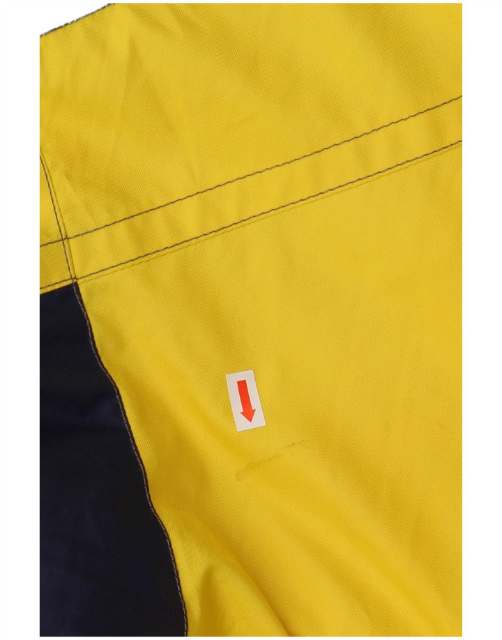 Dubin Mens Graphic Ski Jacket IT 50 Large Yellow Colourblock Polyester