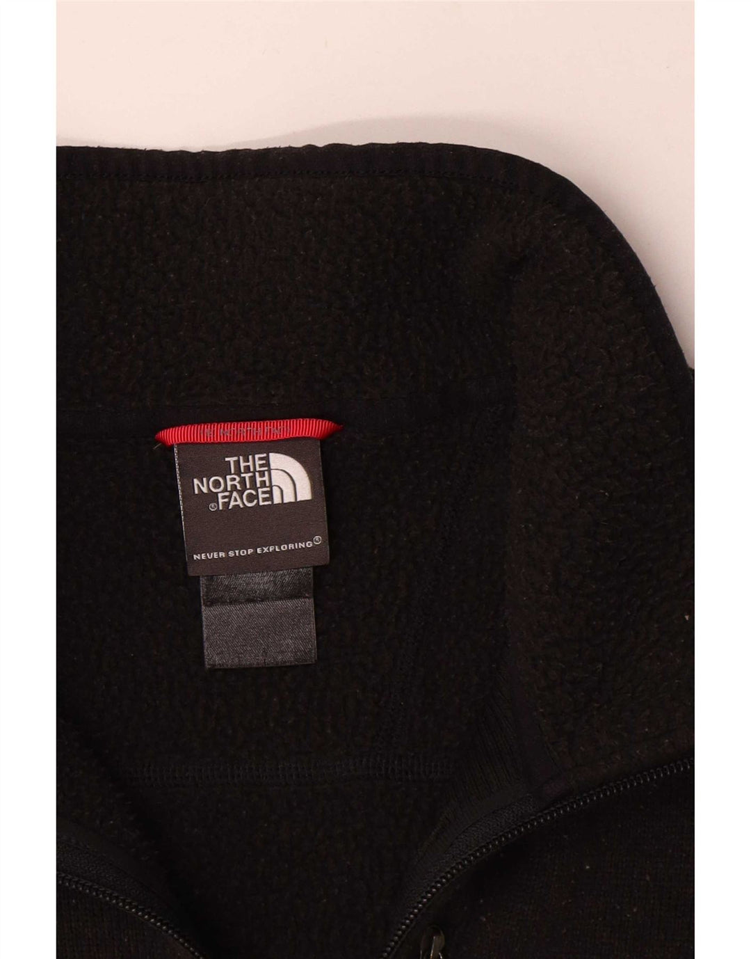 The North Face Mens Zip Neck Jumper Sweater Medium Black