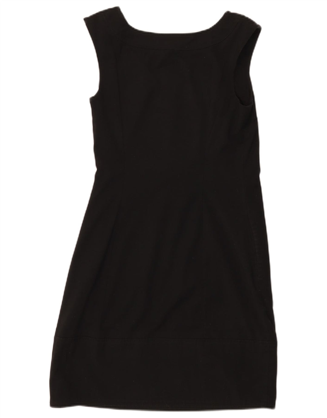 Calvin Klein Womens Sleeveless Sheath Dress US 6 Medium Black Polyester