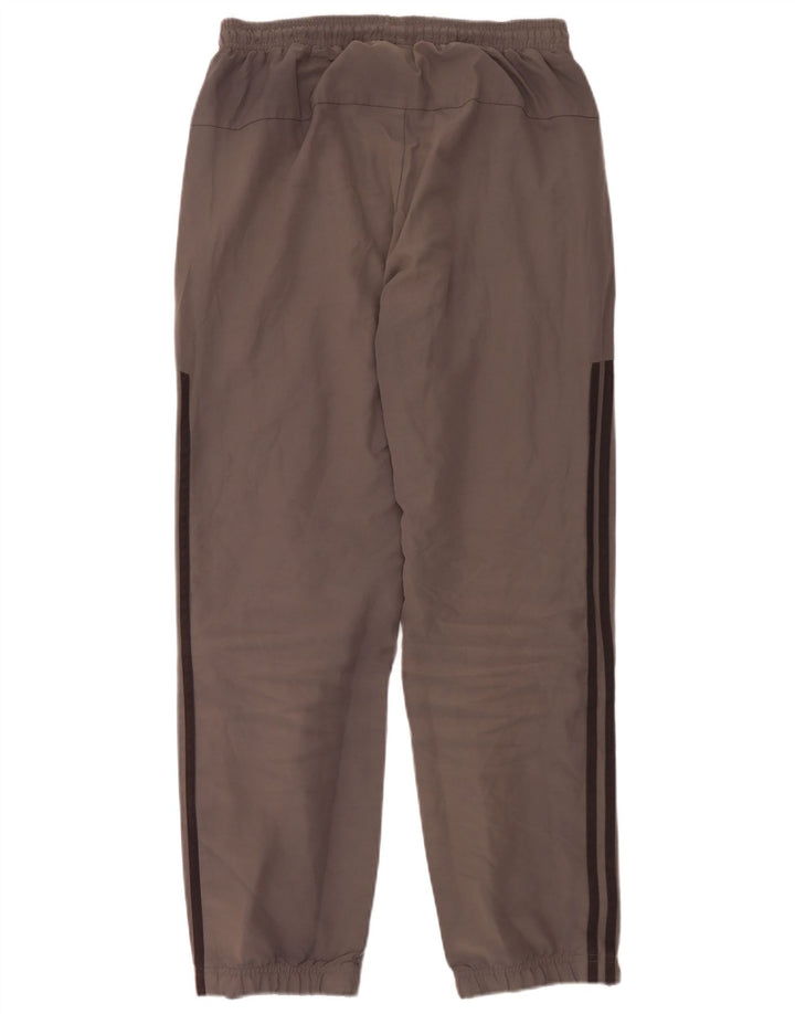 Adidas Mens Tracksuit Trousers Joggers Medium Grey Polyester