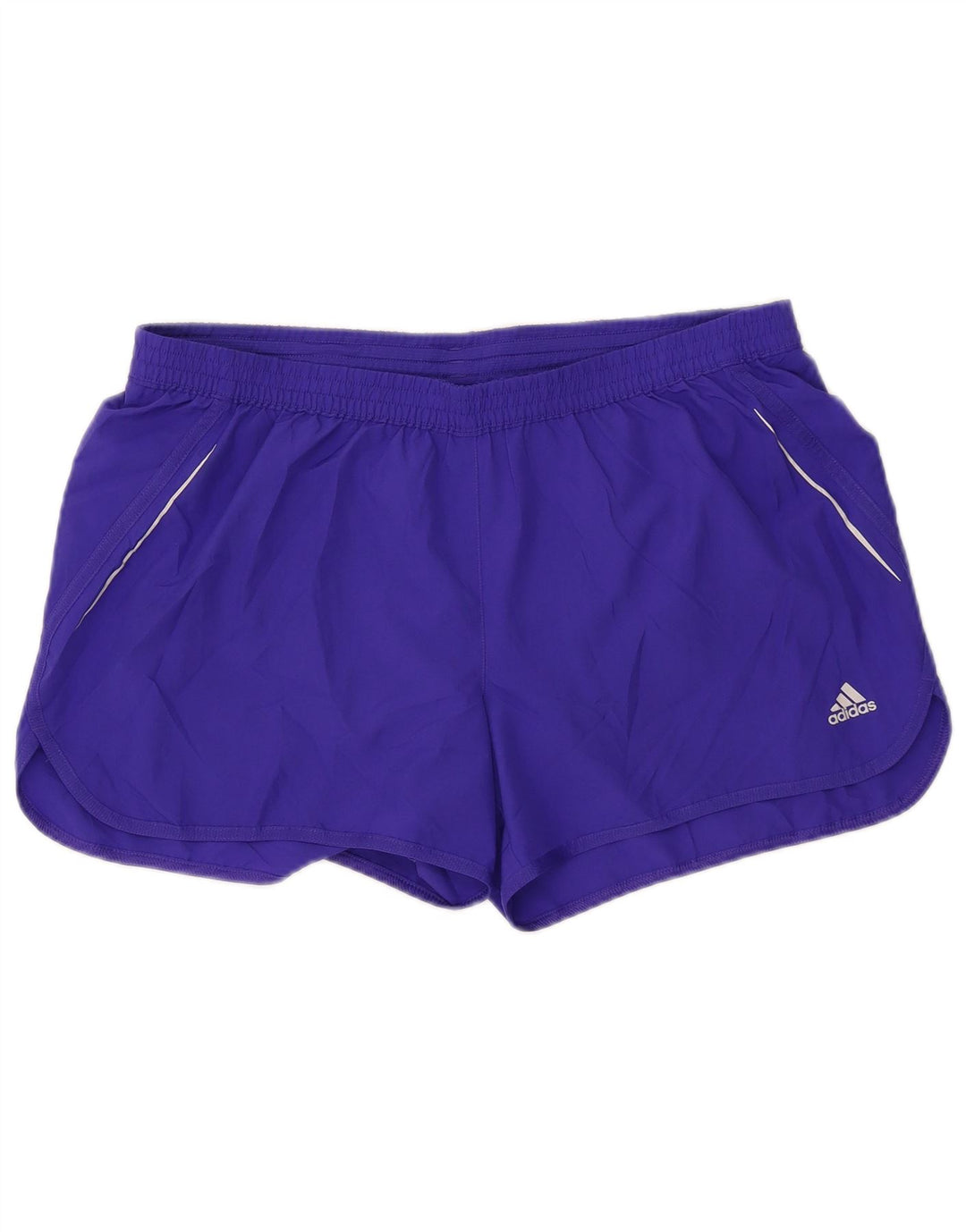 ADIDAS Womens Climalite Sport Shorts UK 18 XL Purple Polyester