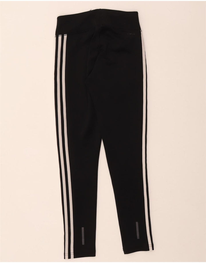 Adidas Womens Climalite Leggings UK 4/6 XS Black Polyester