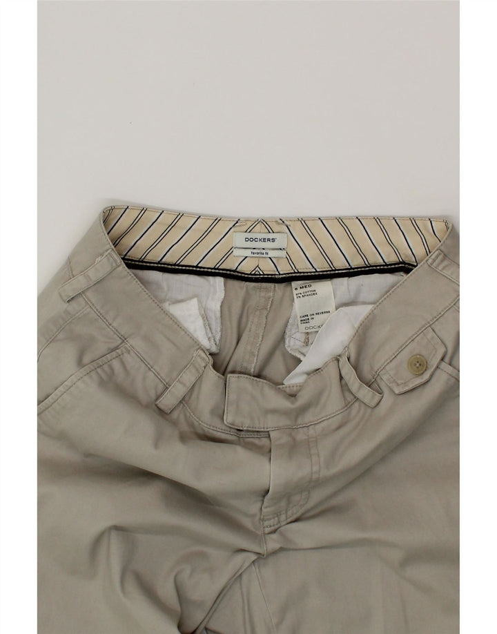 DOCKERS Womens Favorite Fit Chino Trousers US 6 Medium W30 L30 Grey Vintage Dockers and Second-Hand Dockers from Messina Hembry 