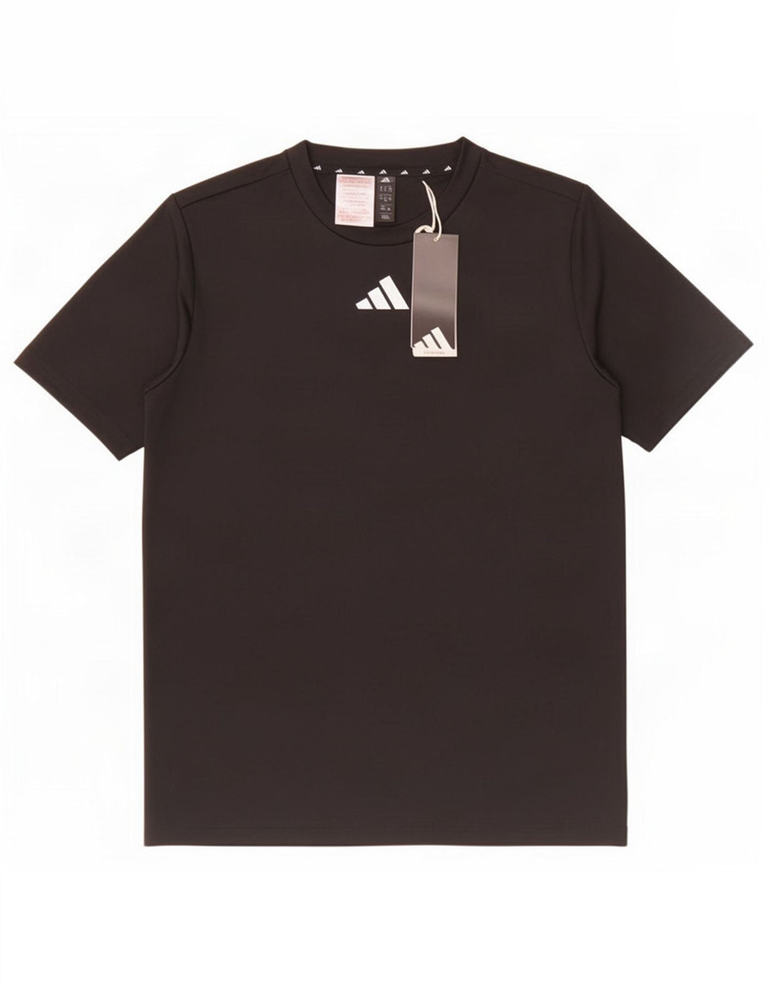 Adidas Boys Climacool T-Shirt Top 13-14 Years Black Polyester