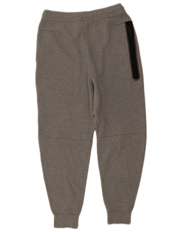 Nike Mens Tracksuit Trousers Joggers Small Grey Cotton