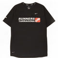 Nike Mens Dri Fit Graphic T-Shirt Top Medium Black