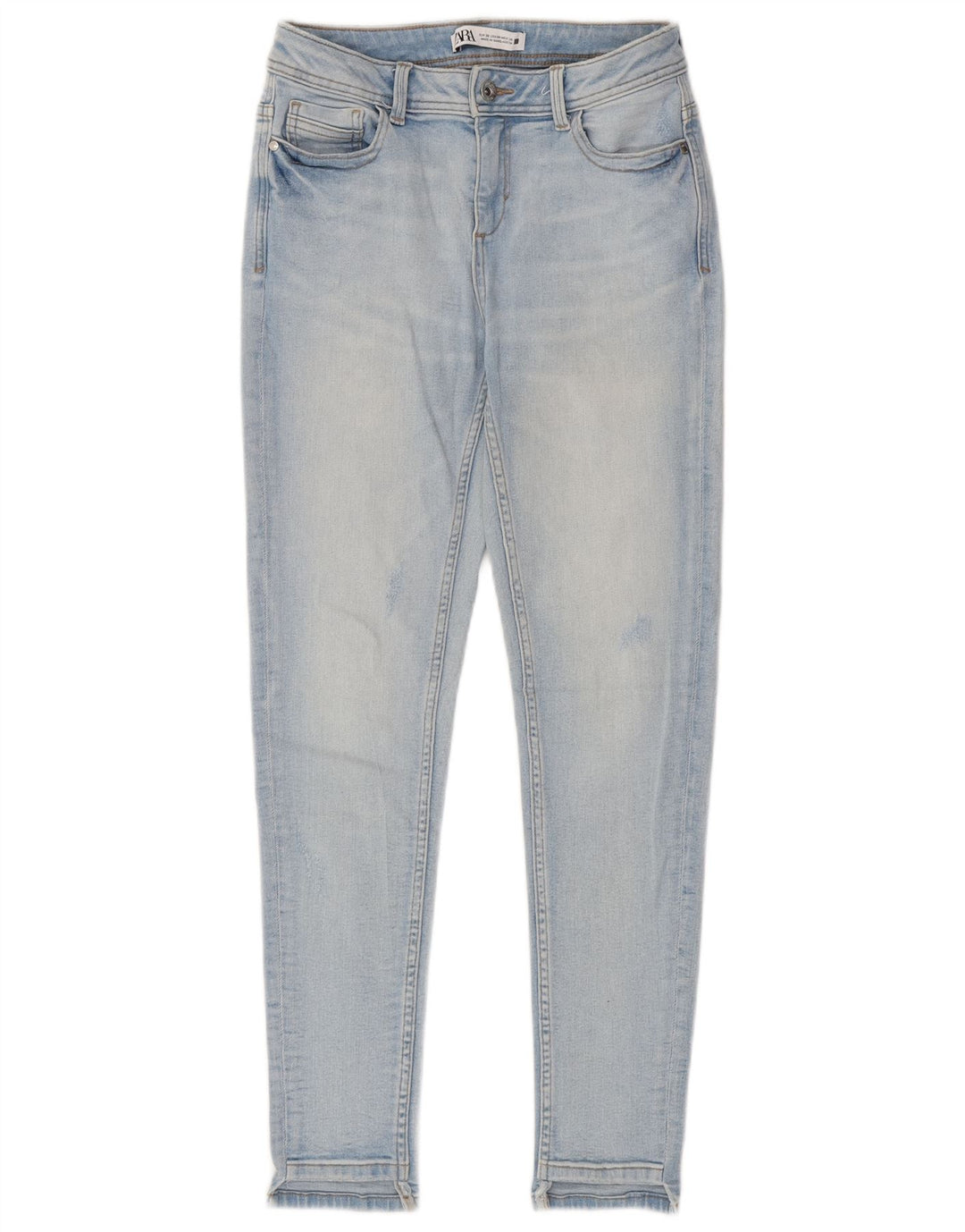 Zara Womens Skinny Jeans EU 36 Small W26 L27 Blue