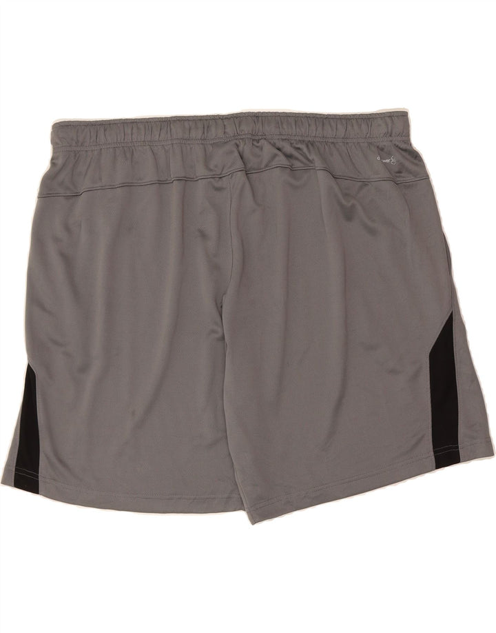 RUSSELL ATHLETIC Mens Sport Shorts 3XL  Grey Colourblock Polyester Vintage Russell Athletic and Second-Hand Russell Athletic from Messina Hembry 