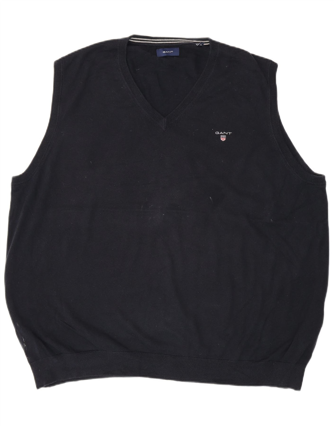 Gant Mens Vest Tank Top 4XL Navy Blue Cotton