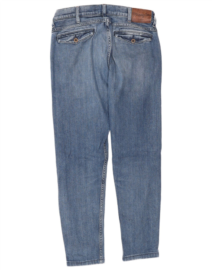 WRANGLER Mens Chino Slim Jeans W31 L34 Blue Cotton