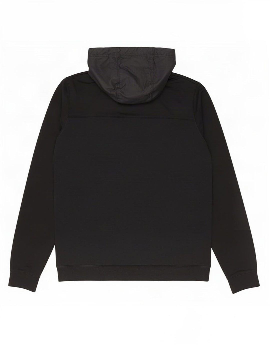 Nike Mens Zip Neck Hoodie Jumper Medium Black Cotton