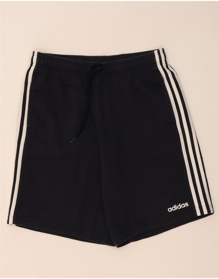 Adidas Mens Sport Shorts Large  Navy Blue Cotton